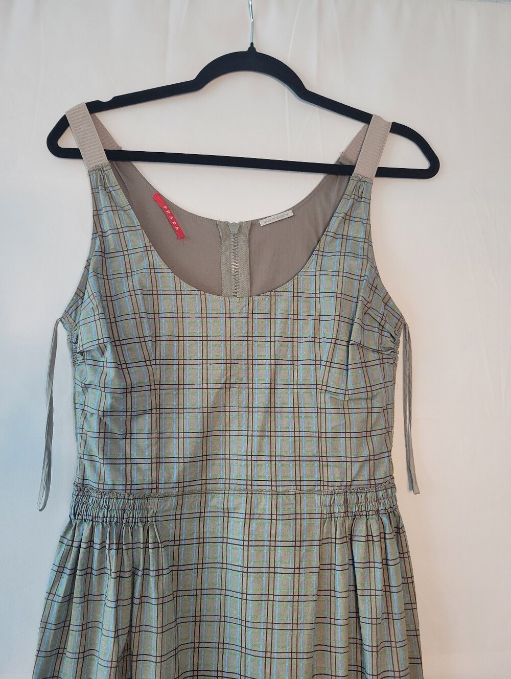 Pada Sleeveless Plaid Day Dress - Picture 3 of 8